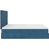 vidaXL Otomanski okvir kreveta s madracima plavi 180x200cm baršunasti | shoptok.hr