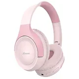 MX100 pink bluetooth slušalice stereo sa mikrofonom/v5.3/FM/Aux/microSD