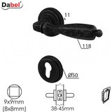 Dabel Kvaka rozeta za vrata BOR Ac fi50/11/118/8/9mm Cil DBP3 0101101 | ePonuda.com