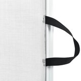 Uvlačiva vrata za kućne ljubimce bijela 117,5x125 cm | shoptok.hr