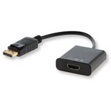 Savio CL-55 video cable adapter 0.2 m DisplayPort HDMI Type A (Standard) Black | shoptok.hr