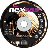 Nexsas brusna ploča za metal 115x6x2 ( 32384 ) Cene