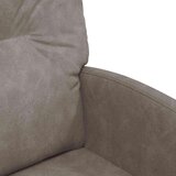  Jedilni stoli s kolesi 2 pcs Siva 57 x 67 x 95 cm Umetna koža, (5000093123) | Shoptok.si