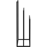  Samostojeći stalak za ručnike crni 48 x 24 x 79 cm željezni | shoptok.hr