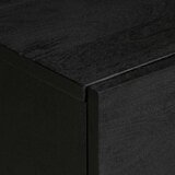  ormarić crni 105 x 33 x 46 cm konstruirano drvo | shoptok.hr