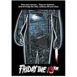 Fanattik Friday the 13th art print, A3 Cene