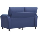 SOFA Policijska plava 154 x 85 x 93 cm Baršun | shoptok.hr