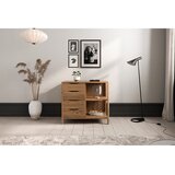 The Beds Niska komoda od punog hrasta u prirodnoj boji 95x80 cm Twig – | shoptok.hr