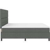  vzmetnica s posteljo temno siva 200x200 cm tkanina, (22083370) | Shoptok.si