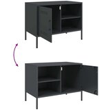 vidaXL TV ormarić antracit 68 x 39 x 50,5 cm čelični | shoptok.hr