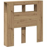  LED uzglavlje boja hrasta artisan 100x18,5x103,5 cm drveni | shoptok.hr