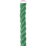  Uže od jute 24 mm Zelena 100% Juta Tossa | shoptok.hr
