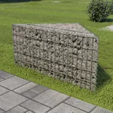  Gabionska sadilica od pocinčanog čelika 75 x 75 x 50 cm
