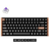KEYCHRON tastatura K12H-F1 75% nebula switch - black/wood Cene