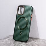  Torbica Magsafe Stripe za iPhone 12 6.1 zelena Cene