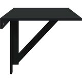  Sklopivi zidni stol crni 100 x 60 x 56 cm od konstruiranog drva | Eponuda.ba