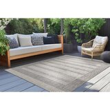 Kayoom RAVNO TKANA PREPROGA 120/170 cm tkano srebrne barve | Shoptok.si