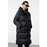 Trendyol Black Oversize Goose Down Water Repellent Long Puffer Jacket | Shoptok.si