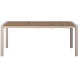 Ambia Garden VRTNA MIZA les, kovina barva tikovine | Shoptok.si