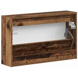  Ormar za cipele na zidu DELFT 71 x 17 x 43 cm Konstruirano drvo - Staro drvo | shoptok.hr