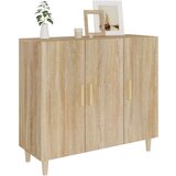  Komoda boja hrasta sonome 90x34x80 cm od konstruiranog drva | shoptok.hr