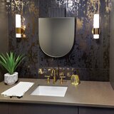 Lesnina XXXL Quintiesse QN-FACET-LED1-HB-BATH-LED Kupatilsko zidno svetlo FACET LED/12W/230V IP44 zlatna | Eponuda.com