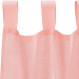 Voile zavjese s petljama 2 kom. ružičaste 140x260 cm | Shoptok.si