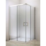 Stripe silver ram 100x80x195cm providno staklo 6mm | ePonuda.com