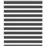 vidaXL idaXL Zebra senčilo črna 130x100 cm tkanina širina 125,9 cm poliester | Shoptok.si