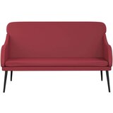  Klupa crvena boja vina 110x76x80 cm od umjetne kože - boja crnog vina | shoptok.hr