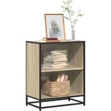  Ormar za knjige sonoma hrast 60x35x76 cm konstruirano drvo | shoptok.hr