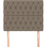  Uzglavlje boje taupe 90x7x118/128 cm tkanina | shoptok.hr