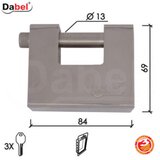 Dabel katanac KA2035K B-Ni 84×69/fi13mm 3K DBP2 0106122 Cene'.'