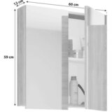 MID.YOU Omara Z Ogledalom Vcb 1, Hrast | Shoptok.si