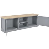 Maison Chic TV omarica - TV stojalo - Televizijska omarica iz lesa 120x30x40 cm siva, (21698970) Cene