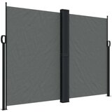 vidaXL Zložljiva stranska tenda antracitna 180x600 cm | Shoptok.si