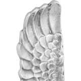  Skulptura Krila 2 pcs Srebrno 31 x 5 x 91 cm Aluminij | shoptok.hr