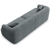 Cosmopolitan Design Temno siva sedežna garnitura iz rebrastega žameta 255 cm Campi – | Shoptok.si