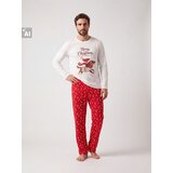 Sinsay Pamučna božićna pidžama s jazavčarom | shoptok.hr