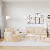  Set sofe 2 pcs Krema 162 x 80 x 85 cm tkanina | shoptok.hr
