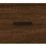  Komoda boja smeđeg hrasta 34 5 x 34 x 90 cm konstruirano drvo | shoptok.hr