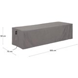 Kave Home Zaštitna navlaka za vrtni namještaj 205x75x50 cm Iria – | shoptok.hr