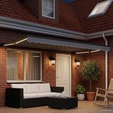  Okvir električne tende s LED-ovima Antracit 5 x 3 m Aluminij | shoptok.hr