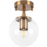 Opviq lights stropna svetilka v bronasti barvi s steklenim senčnikom ø 15 cm atmaca – | Shoptok.si