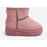 Big Star Children's Snow Boots Insulated With Fur With Little Ears Pink Betty | shoptok.hr