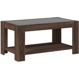  Stolić za kavu LED smeđa boja hrasta 93x53x45 cm drveni | Eponuda.com