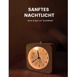 ABOVECLOCK analogna budilka iz lesa | Shoptok.si