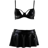 Passion Deby - svijetli grudnjak minica s tangama (crni) | shoptok.hr