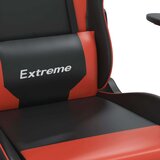  Masažni igralni stol z oporo za noge črno in Rdeča umetno usnje, (21152332) | Shoptok.si