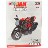  Metalni motor za sastavljanje 1:14 DIY - crno/crveni | Shoptok.si